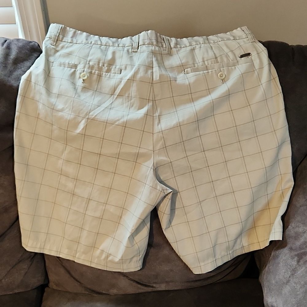 Greg norman size 38 golf shorts tasso elba plaid golf shorts - Picture 2 of 5